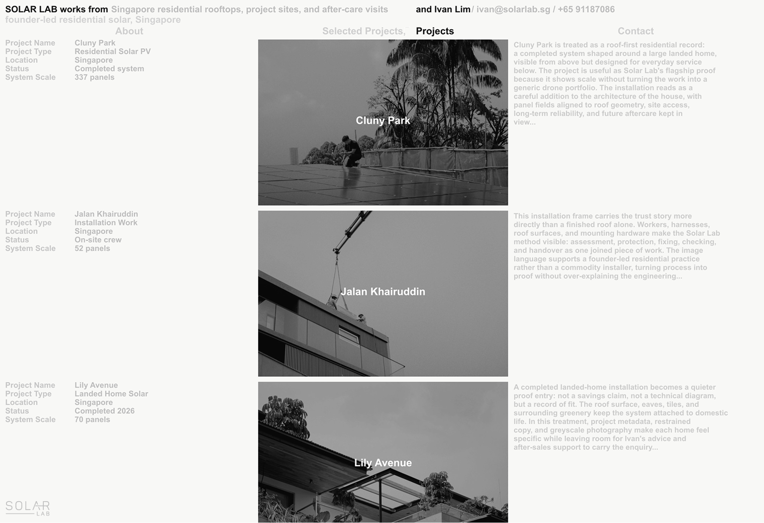 Concept 02: round 2 webpage concept