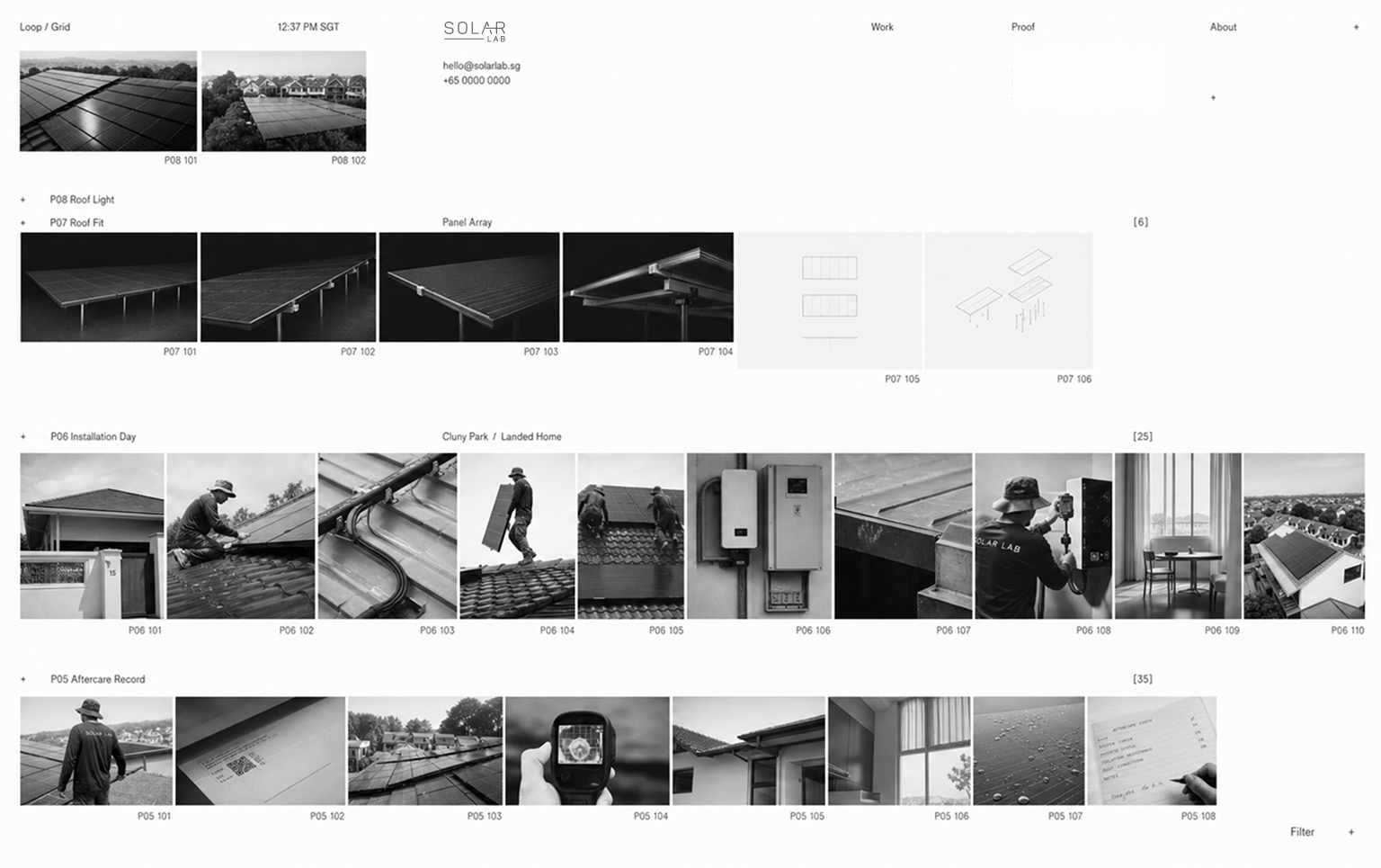 Concept 06: round 2 webpage concept
